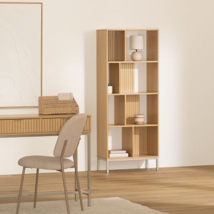 5five - Bibliothèque GRID 63x159x30 cm marron