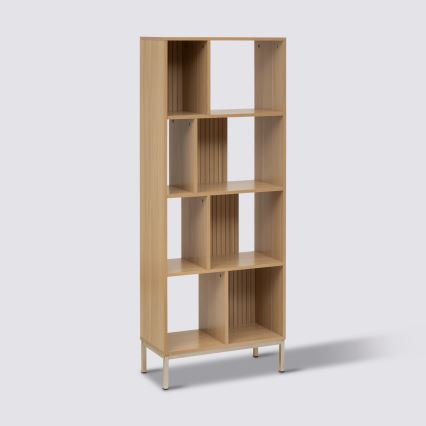 5five - Bibliothèque GRID 63x159x30 cm marron
