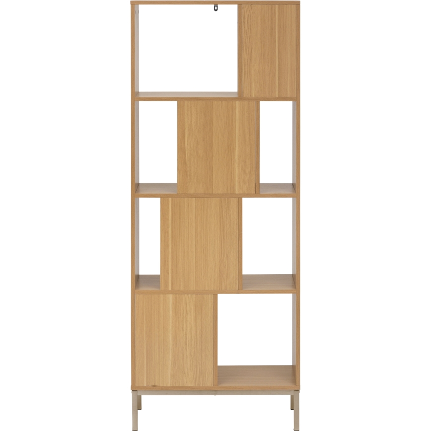 5five - Bibliothèque GRID 63x159x30 cm marron