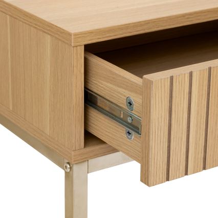 5five - Consoletafel OPUS 90x35 cm bruin