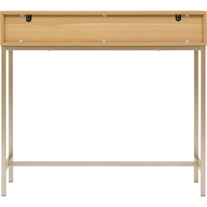 5five - Consoletafel OPUS 90x35 cm bruin