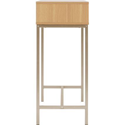 5five - Consoletafel OPUS 90x35 cm bruin