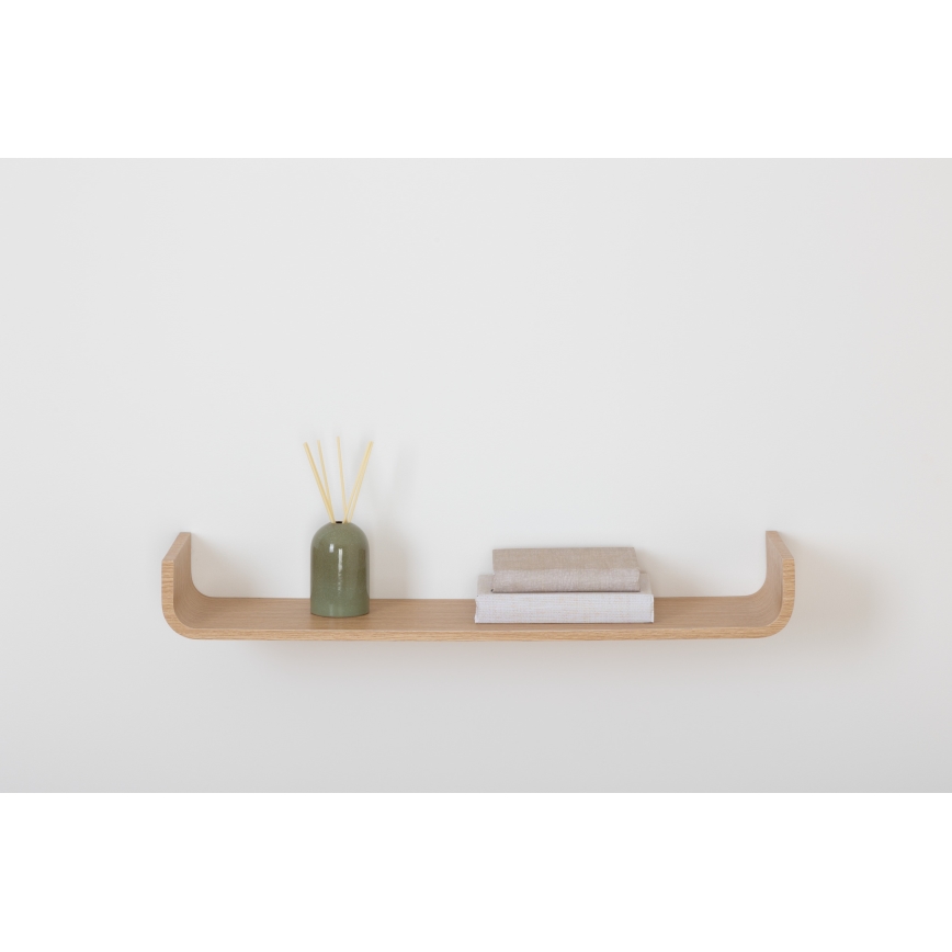 5five - Étagère murale KAPTO 80x20 cm marron