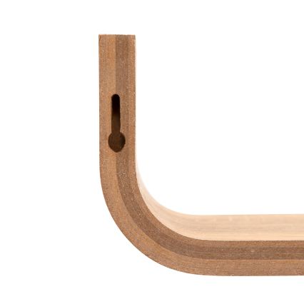 5five - Étagère murale KAPTO 80x20 cm marron