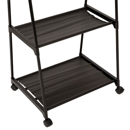5five - Porte-manteau sur pied FESY 156x83 cm noir