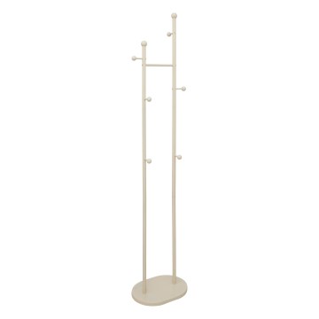 5five - Porte-manteau sur pied LENTY 188x40 cm crème