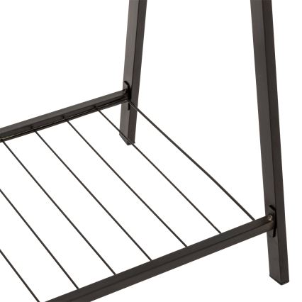 5five - Porte-manteau sur pied METY 145x98 cm noir