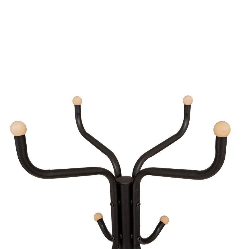 5five - Porte-manteau sur pied RAFU 178 x 43 cm noir