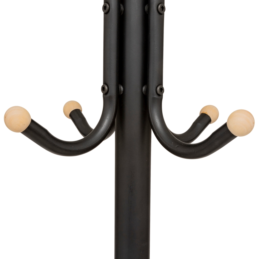 5five - Porte-manteau sur pied RAFU 178 x 43 cm noir