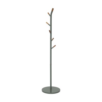 5five - Porte-manteau sur pied TALO 175,5x40 cm vert/marron