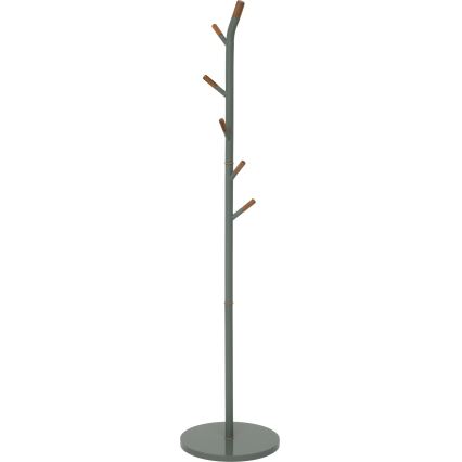 5five - Porte-manteau sur pied TALO 175,5x40 cm vert/marron