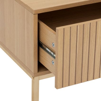 5five - Salontafel ESEN 100x40 cm bruin