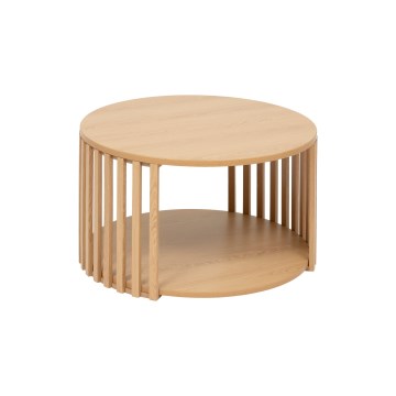 5five - Salontafel VINKY Ø 60 cm bruin