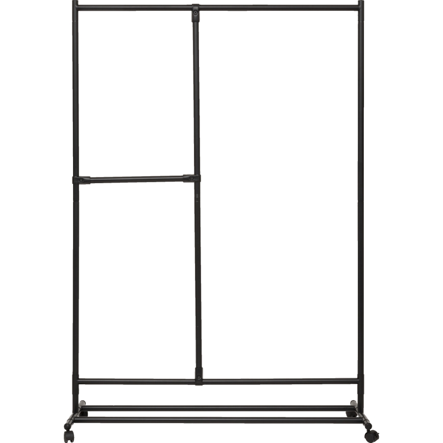 5five - Staande kapstok KENY 173x117 cm zwart