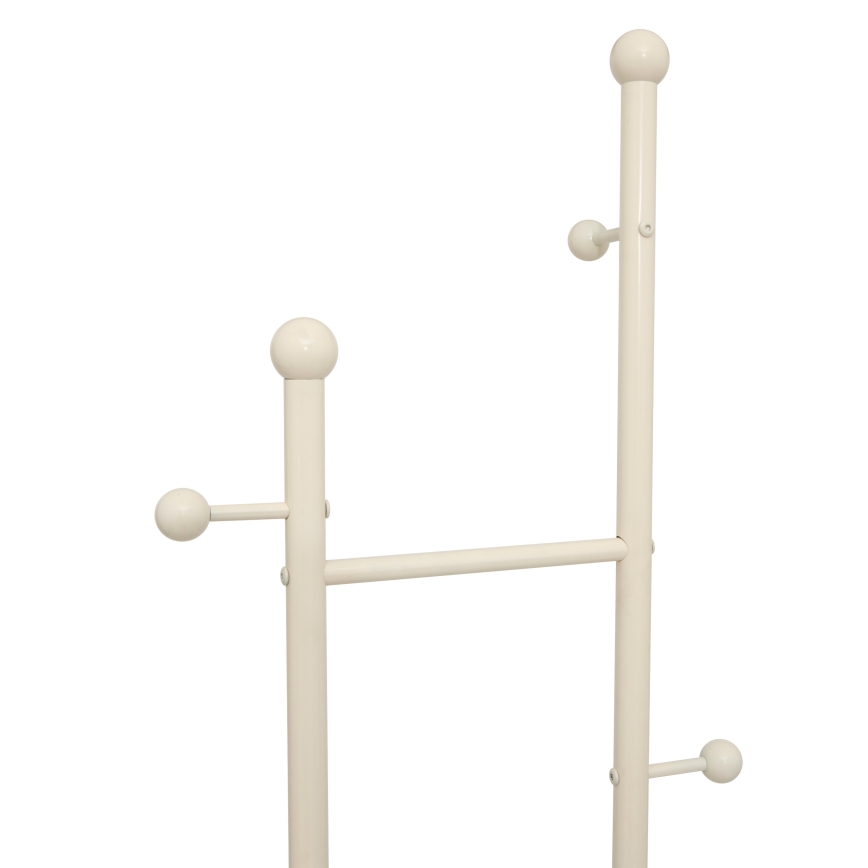 5five - Staande kapstok LENTY 188x40 cm crème