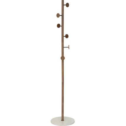 5five - Staande kapstok PERY 175x36,5 cm bruin/wit