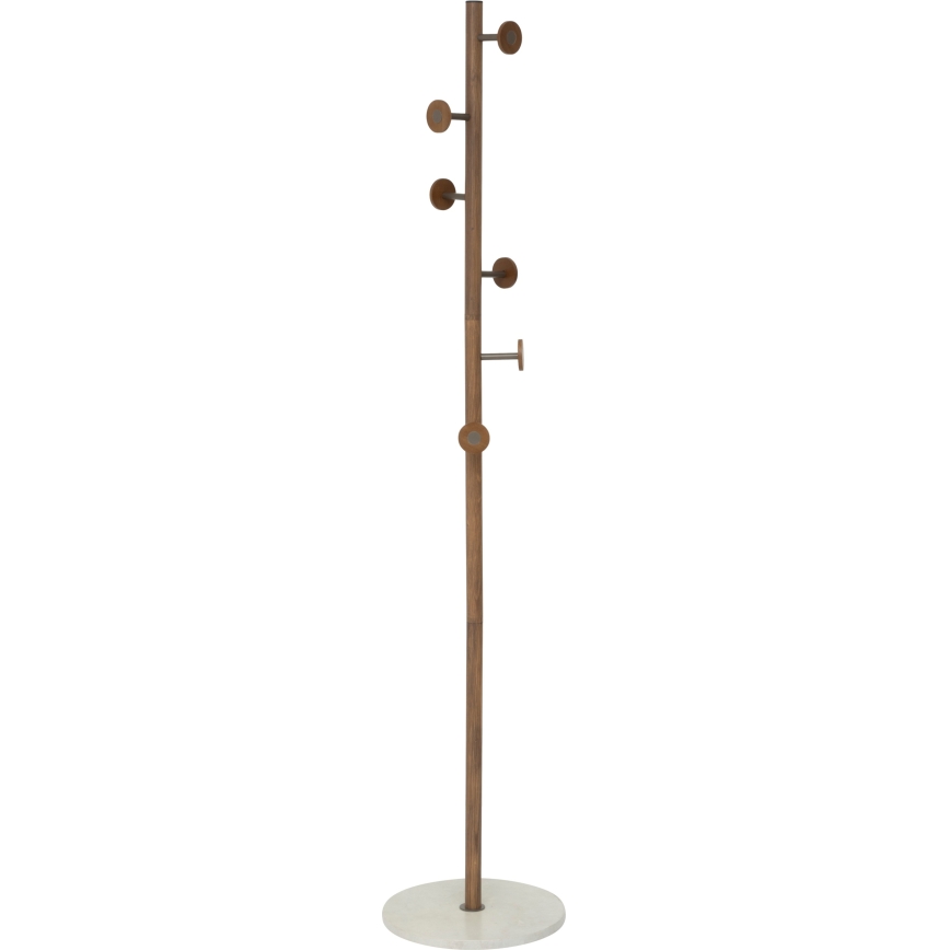 5five - Staande kapstok PERY 175x36,5 cm bruin/wit