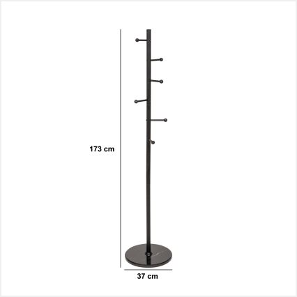 5five - Staande kapstok TIGE 173x37 cm zwart