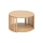 5five - Table basse VINKY Ø 60 cm marron