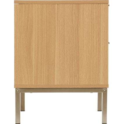 5five - Table de chevet ARCUS 40x40 cm marron