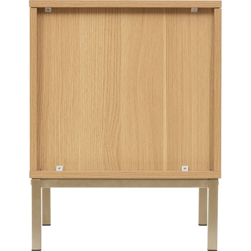 5five - Table de chevet ARCUS 40x40 cm marron