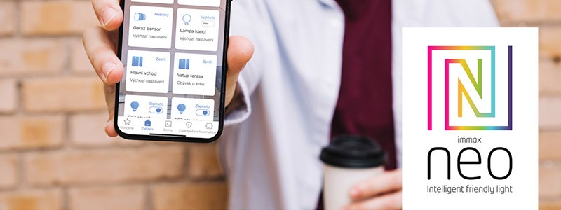 Stuur alle slimme verlichting aan met Immax Neo