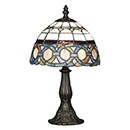 Lampes de table en vitrail Tiffany