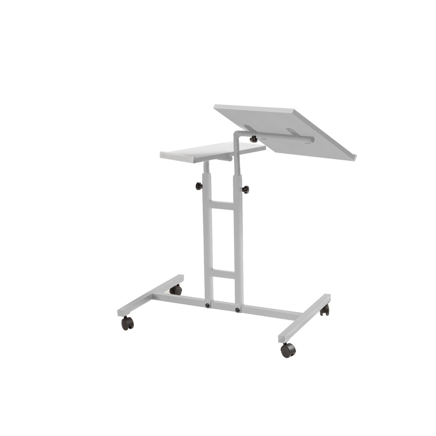 Aanpasbare Tafel GLEN 87x67 cm wit