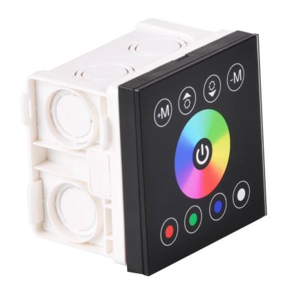 Aanraakschakelaar met dimmer voor RGBW LED strips 12-24V 4-kanaal