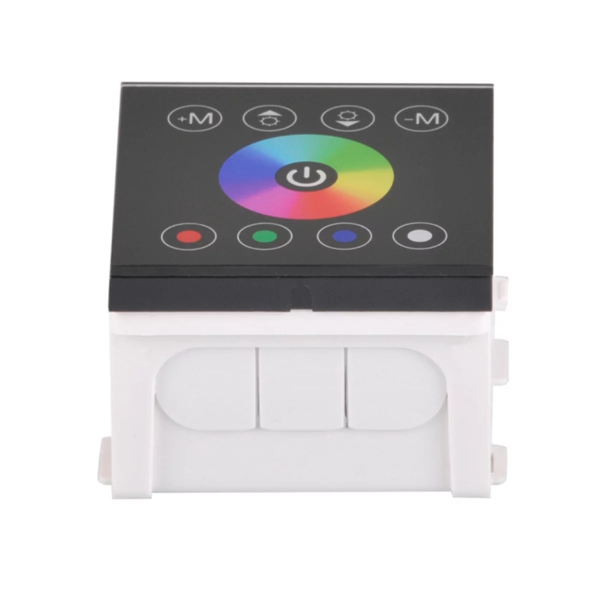 Aanraakschakelaar met dimmer voor RGBW LED strips 12-24V 4-kanaal