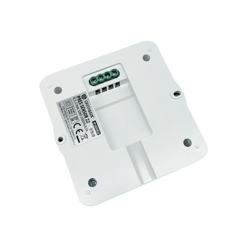 Aanwezigheidsmelder PRES SENSOR 2000W wit