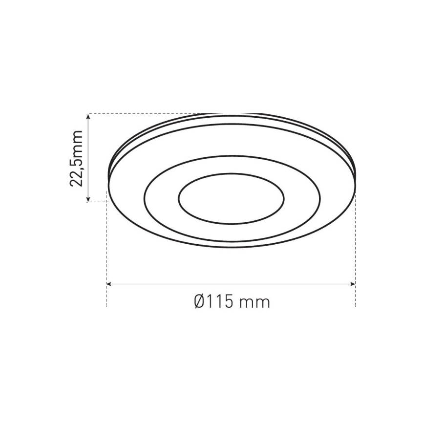 Aanwezigheidssensor PRES SENSOR 2000W wit