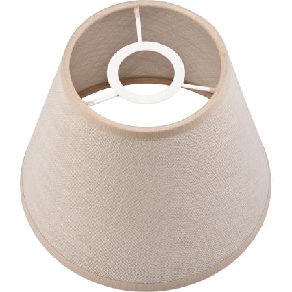 Abat-jour rechange pour suspension et applique murale ANTONIO E14 120x150 mm beige
