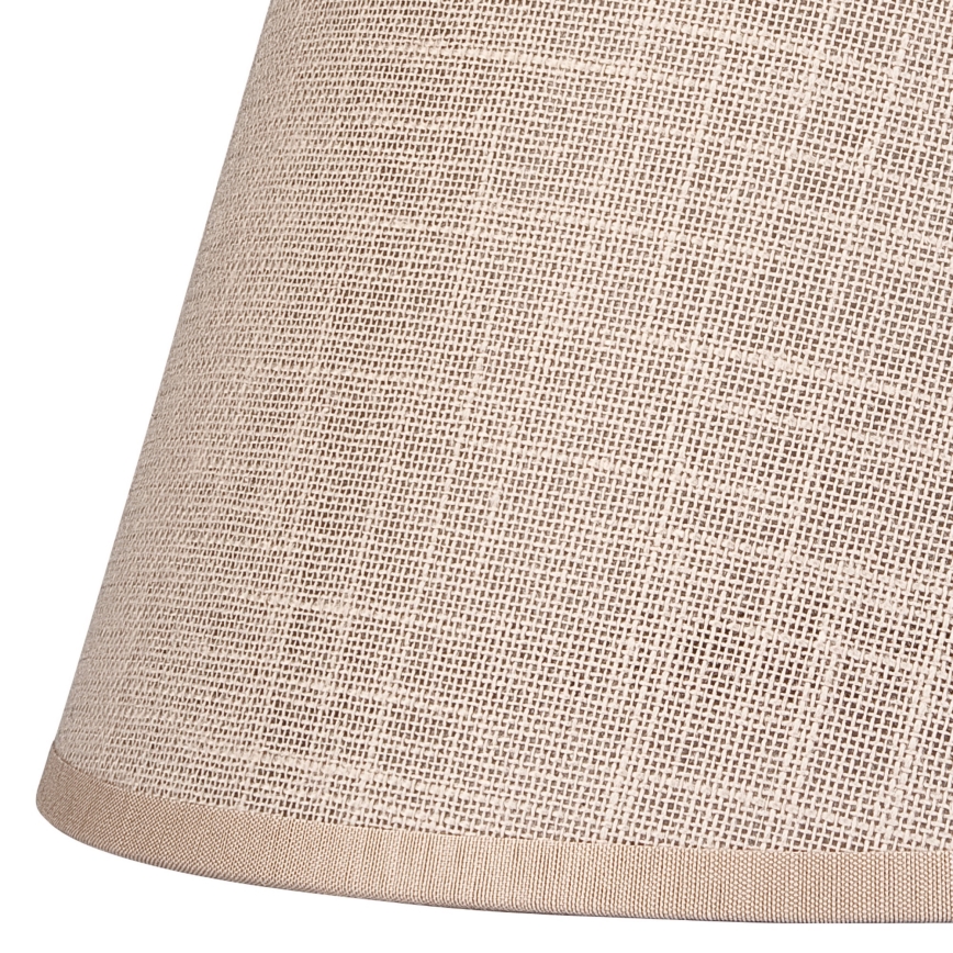 Abat-jour rechange pour suspension et applique murale ANTONIO E14 120x150 mm beige