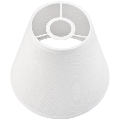 Abat-jour rechange pour suspension et applique murale ANTONIO E14 140x160 mm blanc
