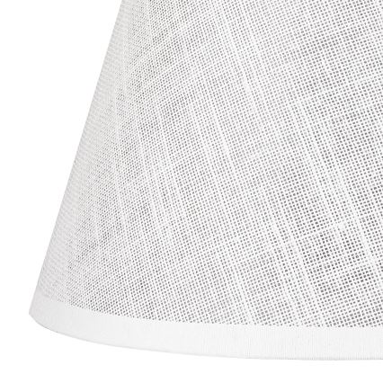 Abat-jour rechange pour suspension et applique murale ANTONIO E14 140x160 mm blanc