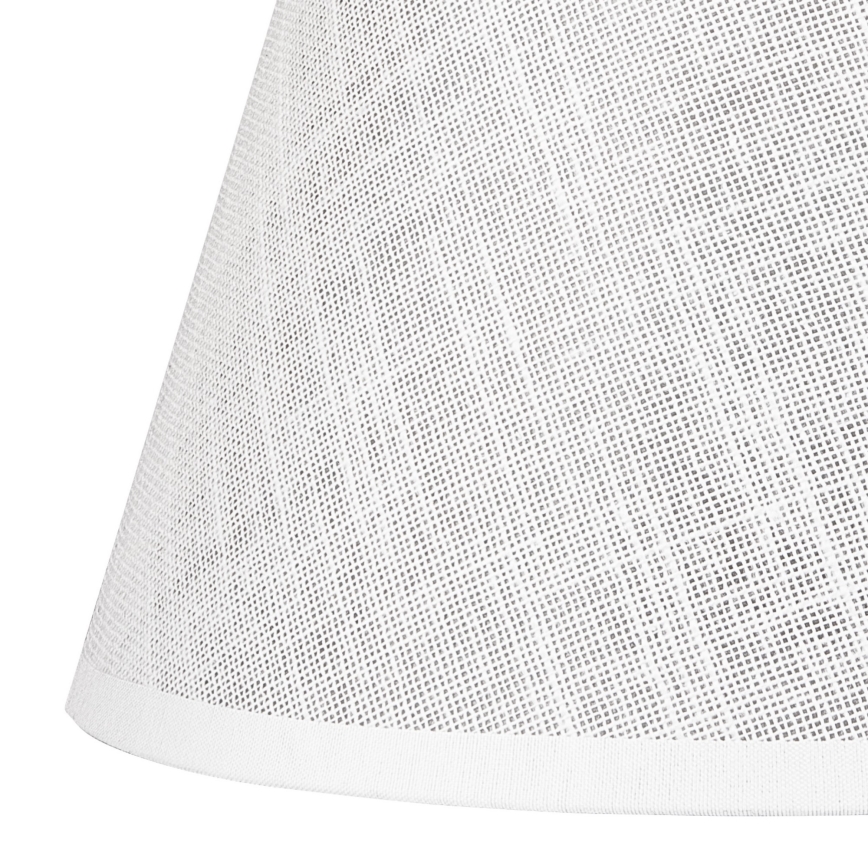 Abat-jour rechange pour suspension et applique murale ANTONIO E14 140x160 mm blanc