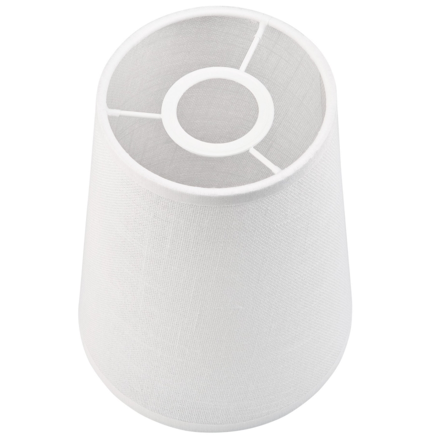 Abat-jour rechange pour suspension et applique murale ANTONIO E14 150x120 mm blanc