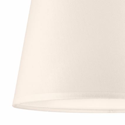 Abat-jour rechange pour suspension et applique murale ELLIE E27 d. 15 cm crème