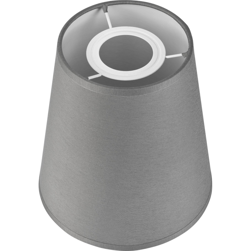 Abat-jour rechange pour suspension et applique murale ELLIE E27 d. 15 cm gris