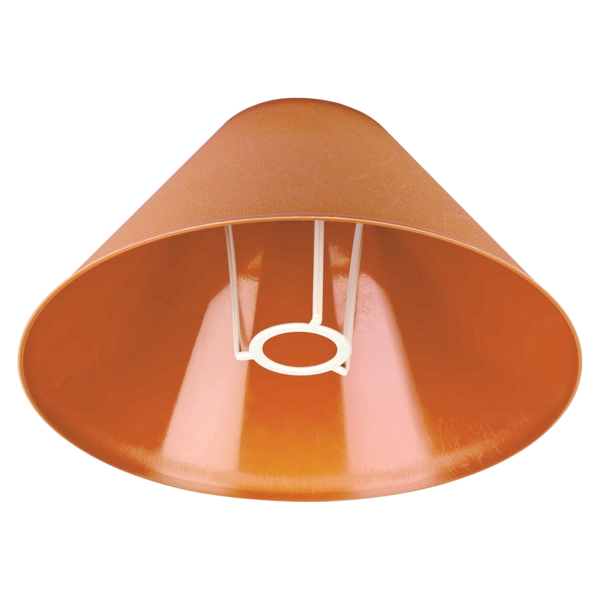Abat-jour de rechange pour lampe de table E14 21x11 cm orange