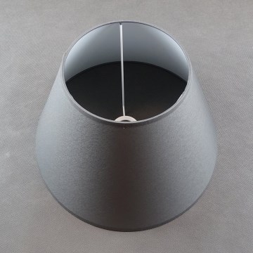 Abat-jour de rechange pour lampe de table E27 gris