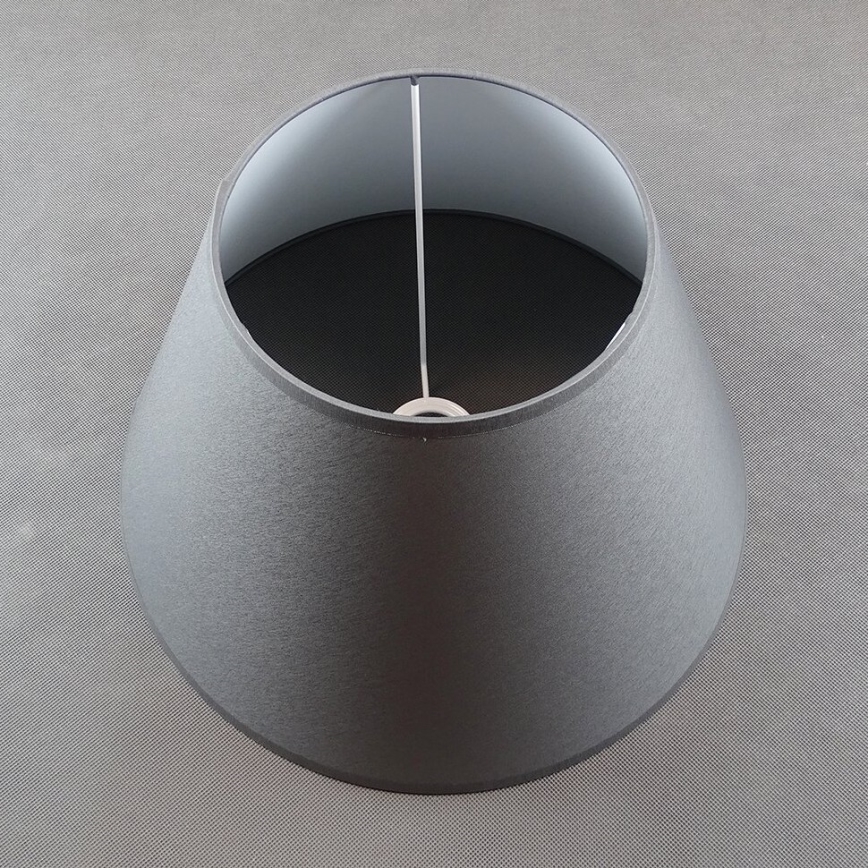 Abat-jour de rechange pour lampe de table E27 gris