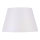 Abat-jour de rechange pour lampe de table E27, Ø 18 cm, blanc