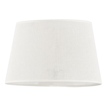 Abat-jour de rechange pour lampe de table LORENZO E27 blanc