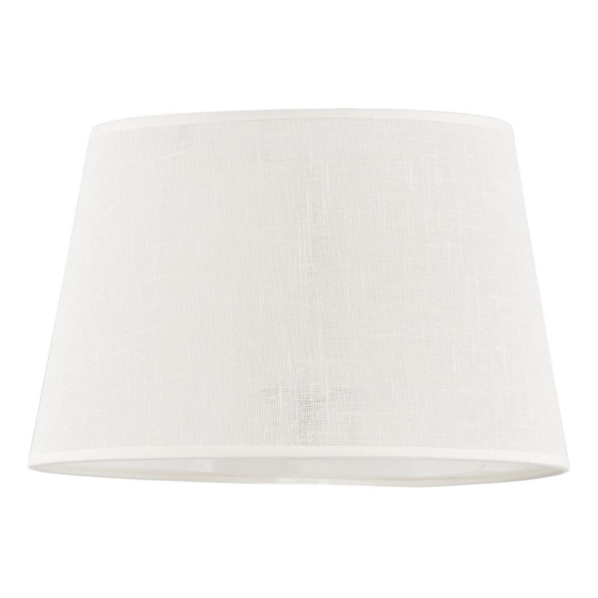 Abat-jour de rechange pour lampe de table LORENZO E27 blanc