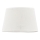 Abat-jour de rechange pour lampe de table LORENZO E27 blanc