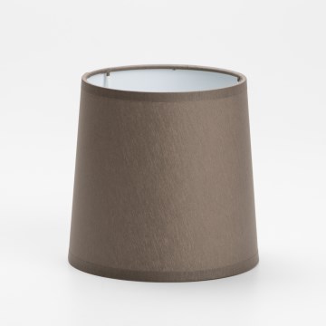 Abat-jour de rechange pour lampe de table STOZEK E27 16x16 cm marron