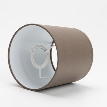 Abat-jour de rechange pour lampe de table STOZEK E27 16x16 cm marron