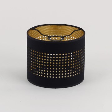 Abat-jour de rechange pour lustre BOGART E27, diamètre 20 cm, noir/doré